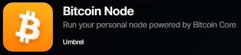 Bitcoin Node AppStore