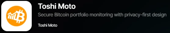 Toshi Moto AppStore