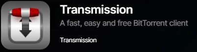 Transmission AppStore